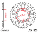 JT Racelite Aluminium Racing Sprocket JTA1303.41 - 520 Conversion-3