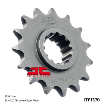 JT Steel Rubber Bushed Front Sprocket JTF1370.15RB