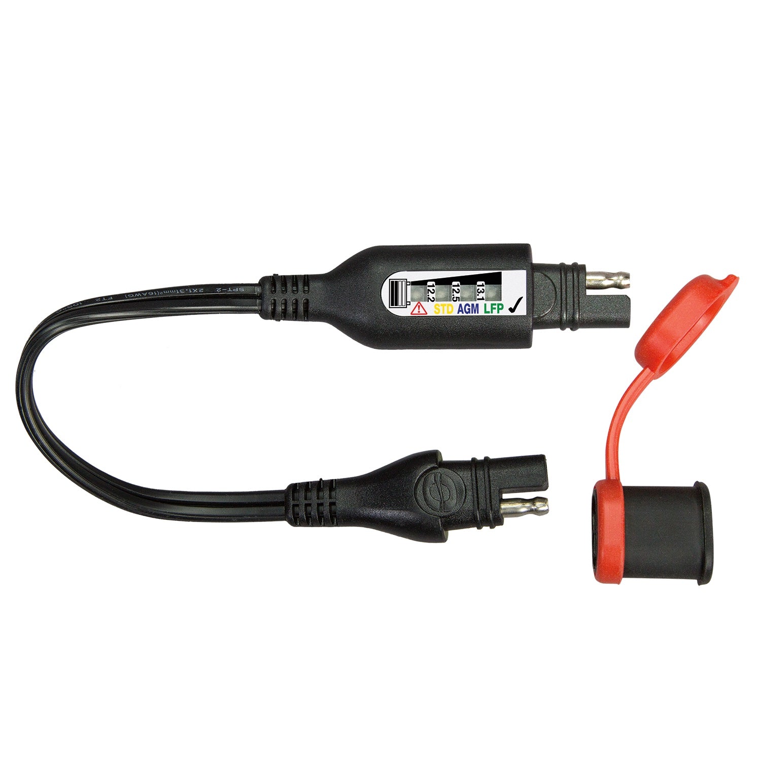 Optimate Charge Level Monitor - Suitable for Standard and Lithium Batteries O125