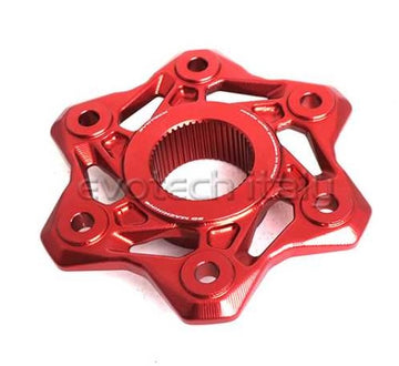 Buy red Evotech CNC Machined Sprocket Carrier Flange Triumph Speed Triple 1200 2021>