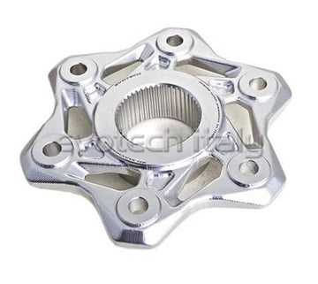 Buy silver Evotech CNC Machined Sprocket Carrier Flange Triumph Speed Triple 1200 2021>