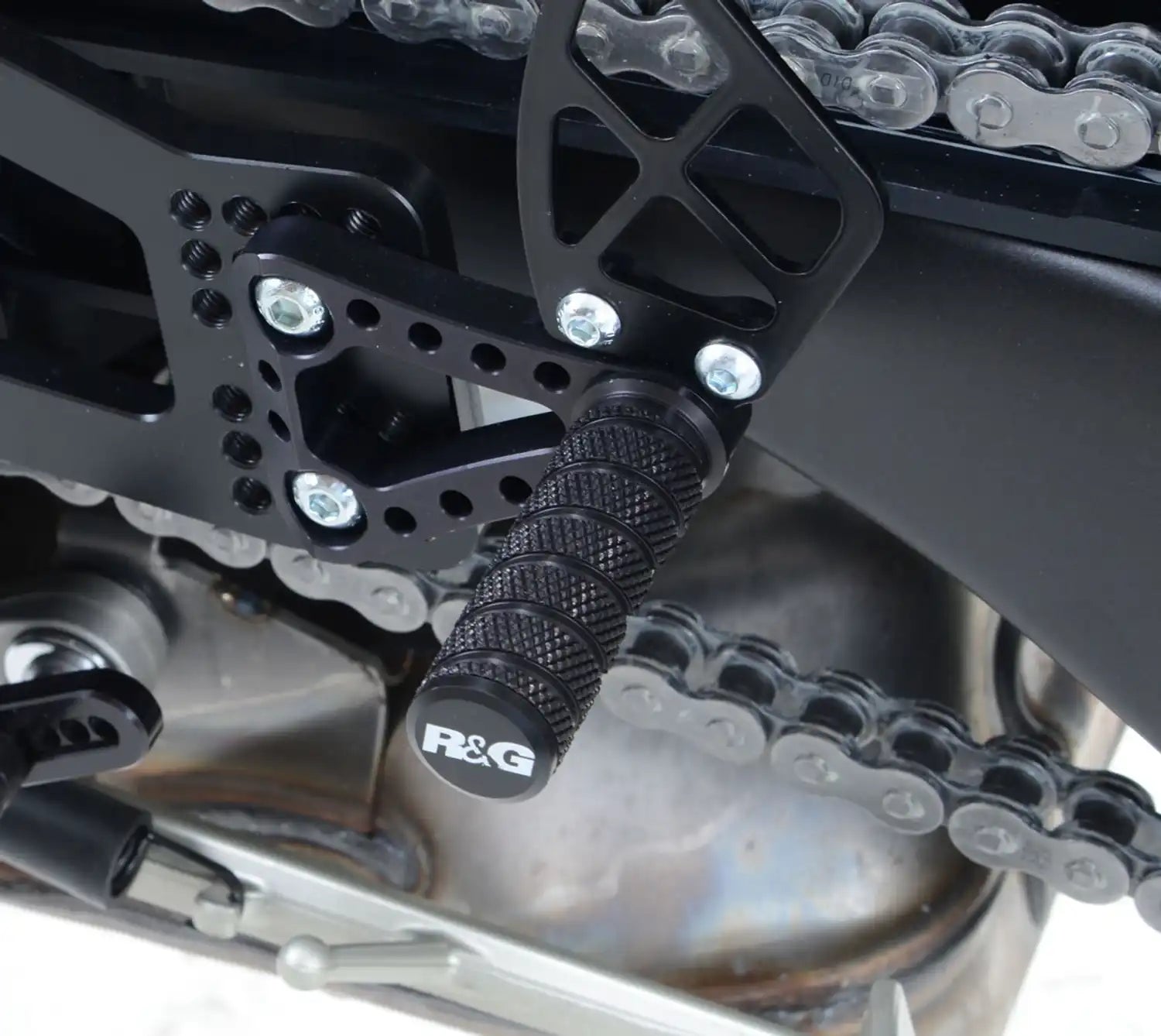 R&G Replacement Foot peg - Metal End