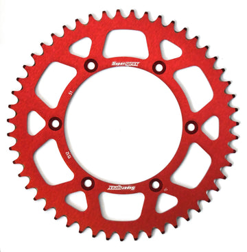 Buy red Supersprox Aluminium Sprocket RAL-703:43 - 520 Pitch