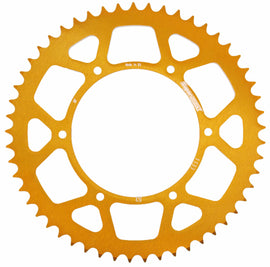 Buy gold Supersprox Aluminium Rear Sprocket RAL-486:44 - 44 Tooth - 520 Pitch