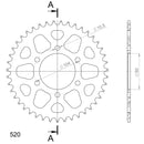 Supersprox Aluminium Rear Sprocket RAL-478:46-2
