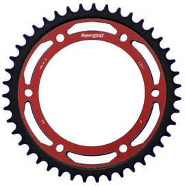 Buy red Supersprox Steel Edge Rear Sprocket RFA-2011:42