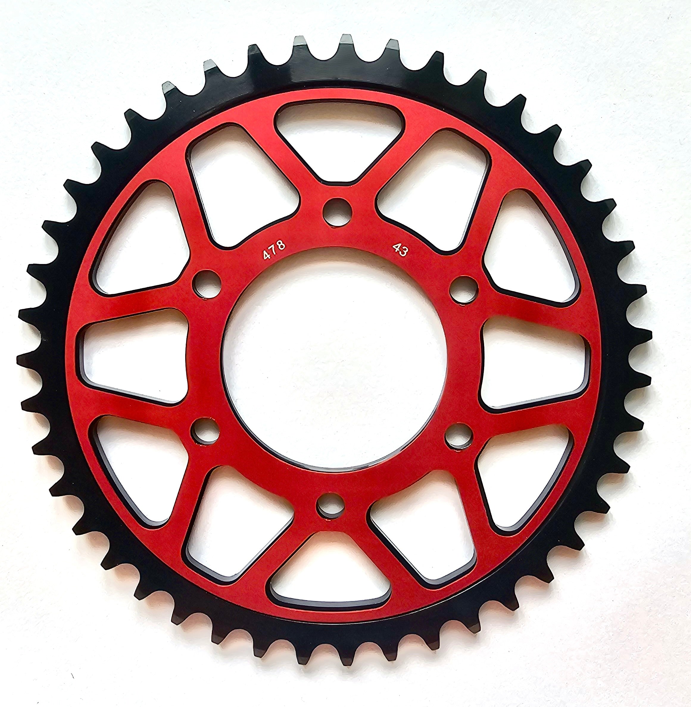 Buy red Supersprox Steel Edge Rear Sprocket RFA-1489:42
