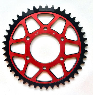 Buy red Supersprox Steel Edge Rear Sprocket RFA-1489:42