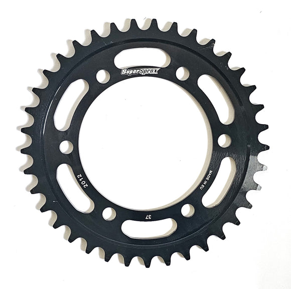Supersprox Racing Steel Rear Sprocket RFE-2012:37-BLK