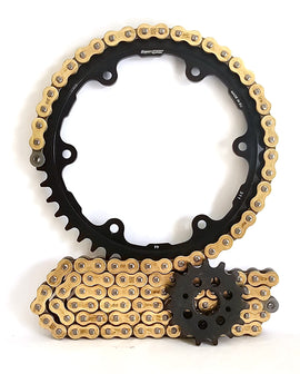 Supersprox Chain & Steel Sprocket Kit for Triumph Speed Triple 1200 - Standard Gearing