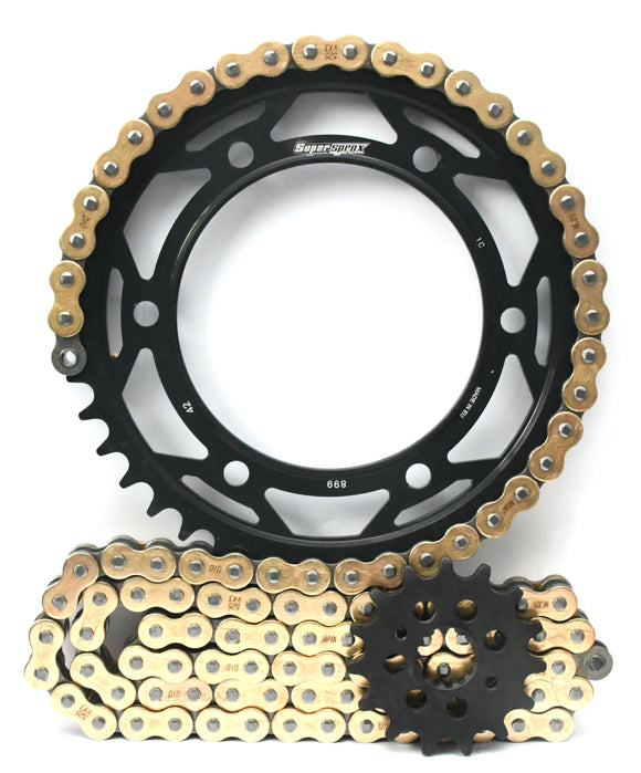 Supersprox Chain & Steel Sprocket Kit for KTM 1290 Super Adventure 2021> - Standard Gearing