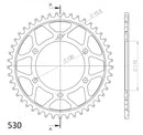 Supersprox Racing Steel Rear Sprocket RFE-479:47-BLK-2