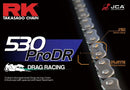 RK 530 ProDR Drag Racing Chain - 170 Links-1