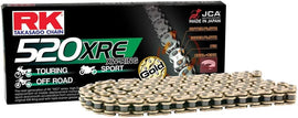 Buy gold RK 525 XRE XW-Ring Chain 112 Links Choice of Colour - Recommended 400-1000cc