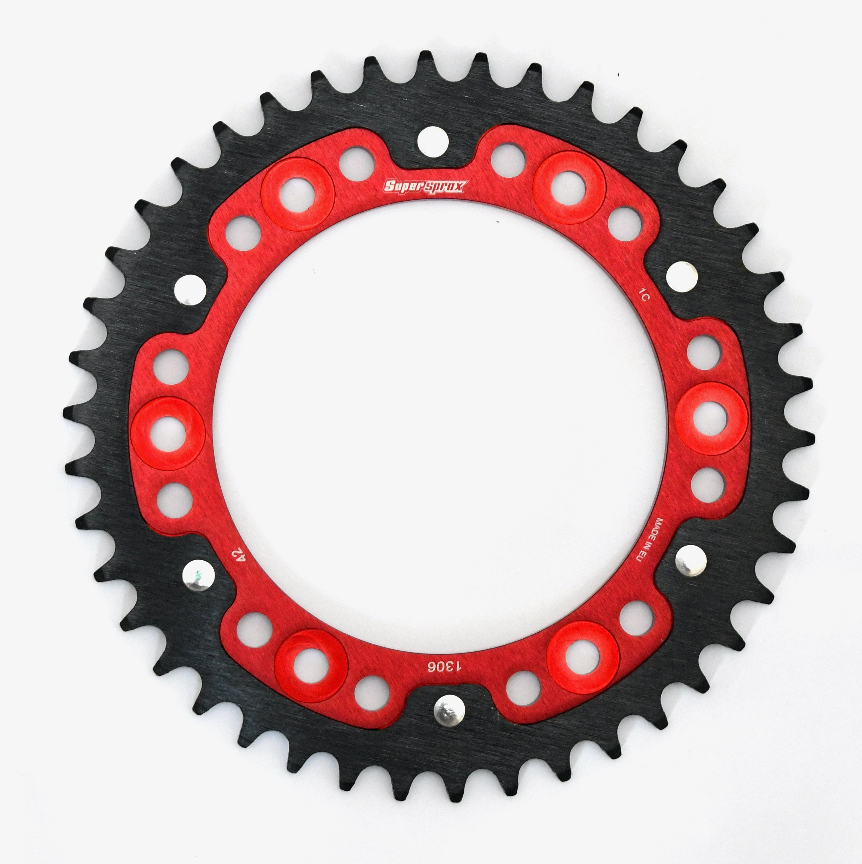 Supersprox RST-1306:42-RED Stealth Sprocket at WSC Performance for Honda Fireblade