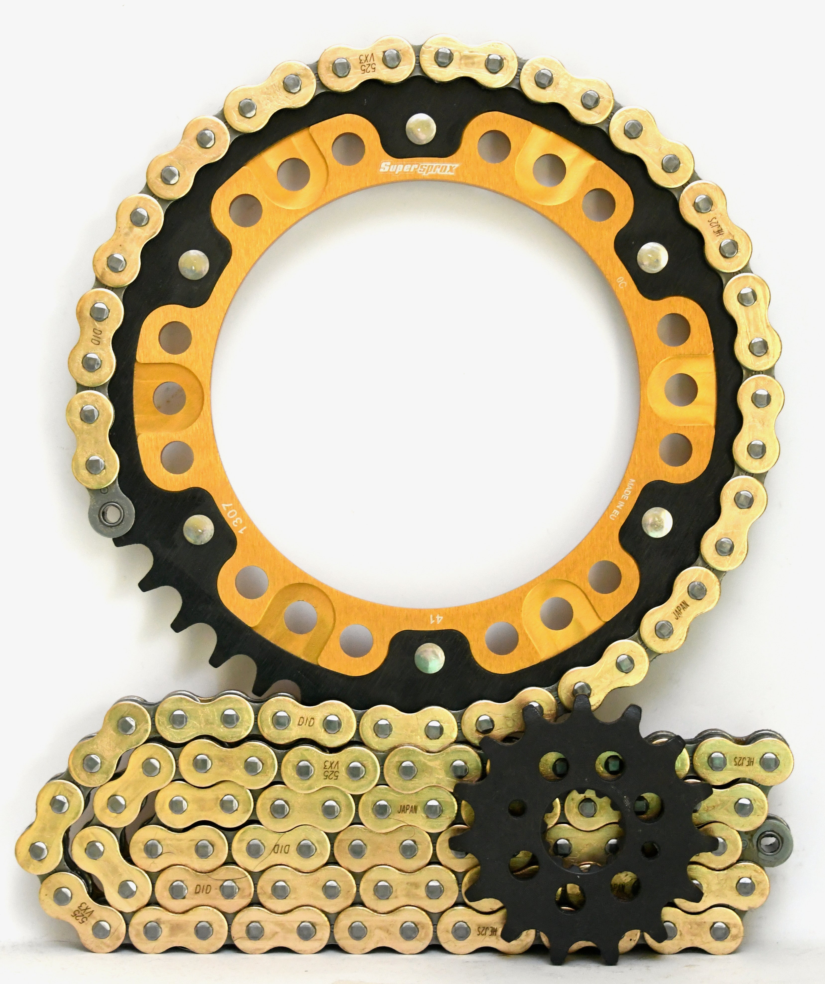 Supersprox Chain & Sprocket Kit for Honda CBR600RR 2003-2006 - Standard Gearing