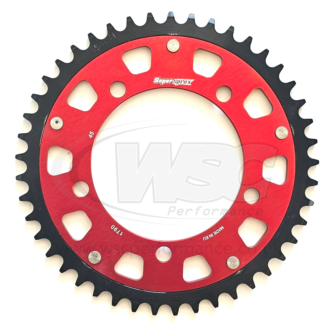 Buy red Supersprox Stealth Rear Sprocket RST-1790:44
