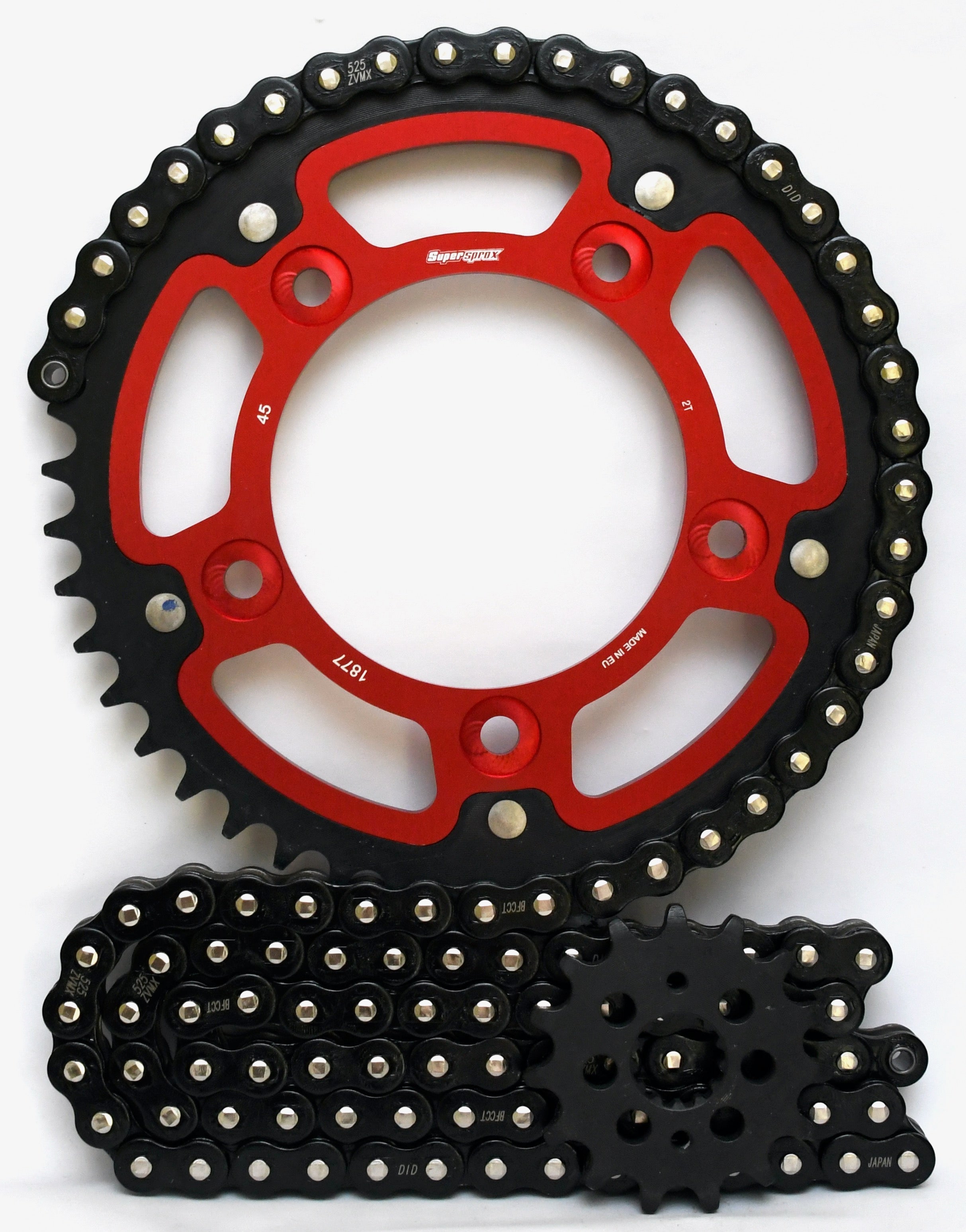 Supersprox Chain & Sprocket Kit for Yamaha MT-09 2021> - Standard Gearing