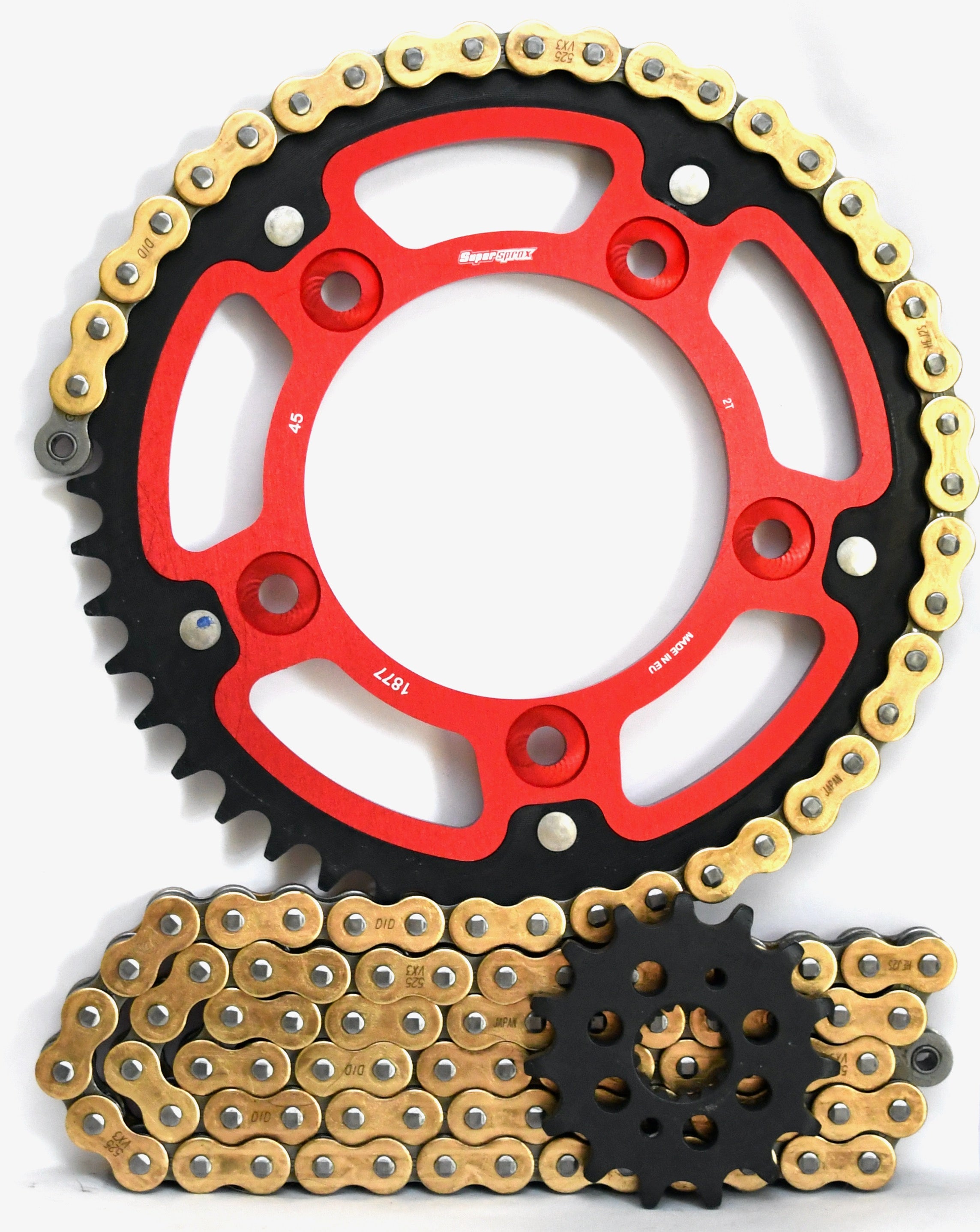 Supersprox Chain & Sprocket Kit for Yamaha MT-09 2021> - Standard Gearing