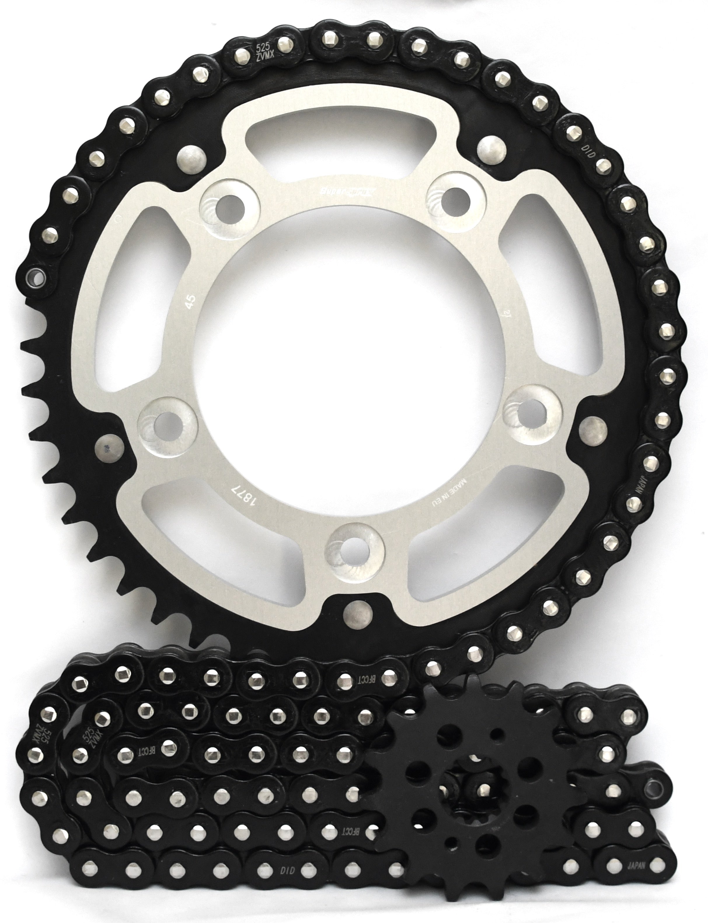 Supersprox Chain & Sprocket Kit for Yamaha MT-09 2021> - Standard Gearing