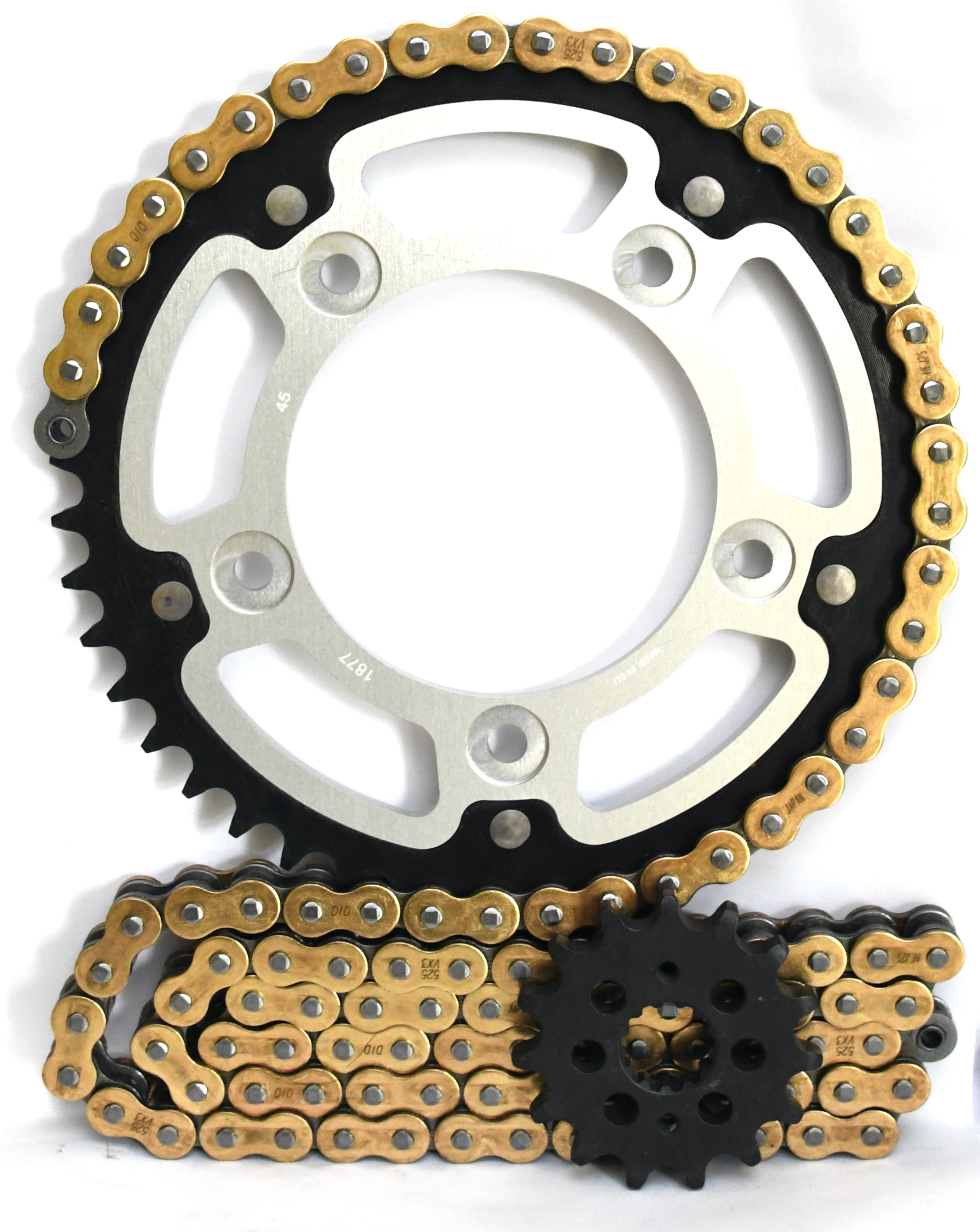 Supersprox Chain & Sprocket Kit for Yamaha Tracer 9 (Inc GT) 2021> - Standard Gearing