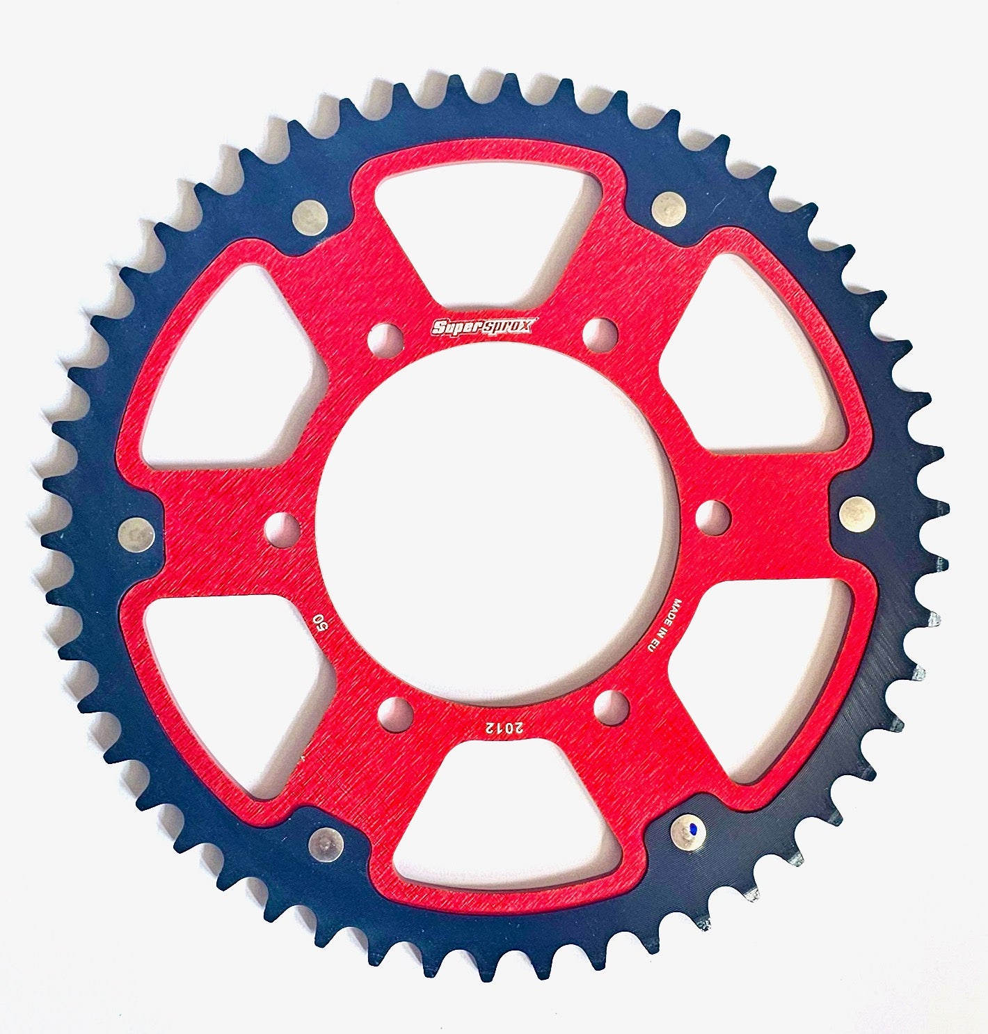 Buy red Supersprox Stealth Rear Sprocket RST-2012:50
