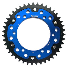 Buy blue Supersprox Stealth 525 Pitch Rear Sprocket RST-498:43 - (525, 120mm Centre, 140mm PCD - Dymag Wheels)