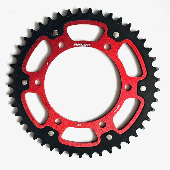 Supersprox Stealth 525 Pitch Rear Sprocket RST-498:45 - (525, 120mm Centre, 140mm PCD - Dymag Wheels)