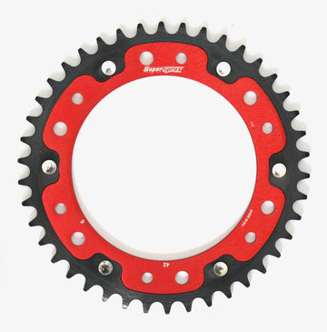Buy red Supersprox Stealth Rear Sprocket RST-1346:44