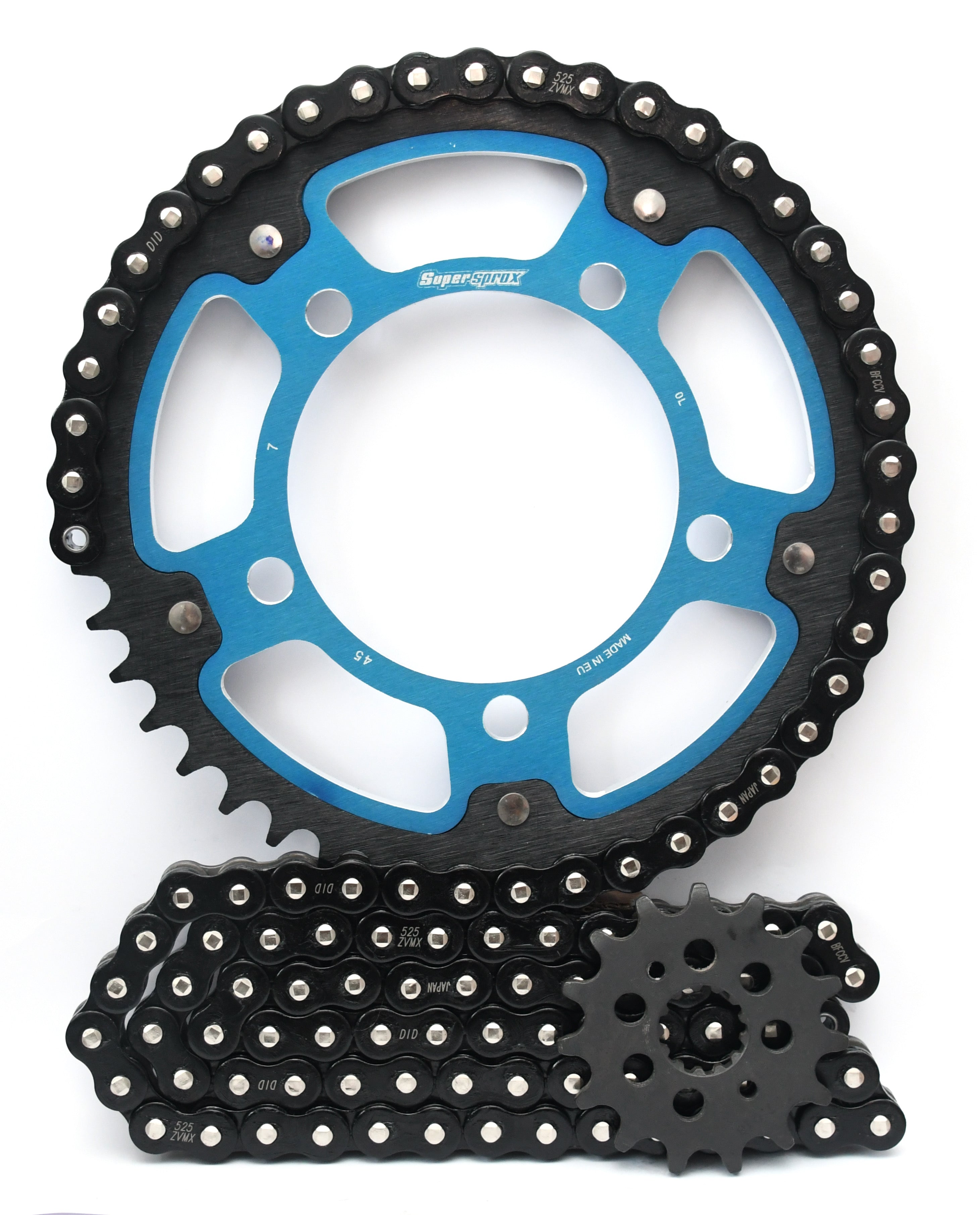 Supersprox 520 Conversion Chain and Sprocket Kit - BMW S1000RR & R 2009-2018 - Choose Your Gearing