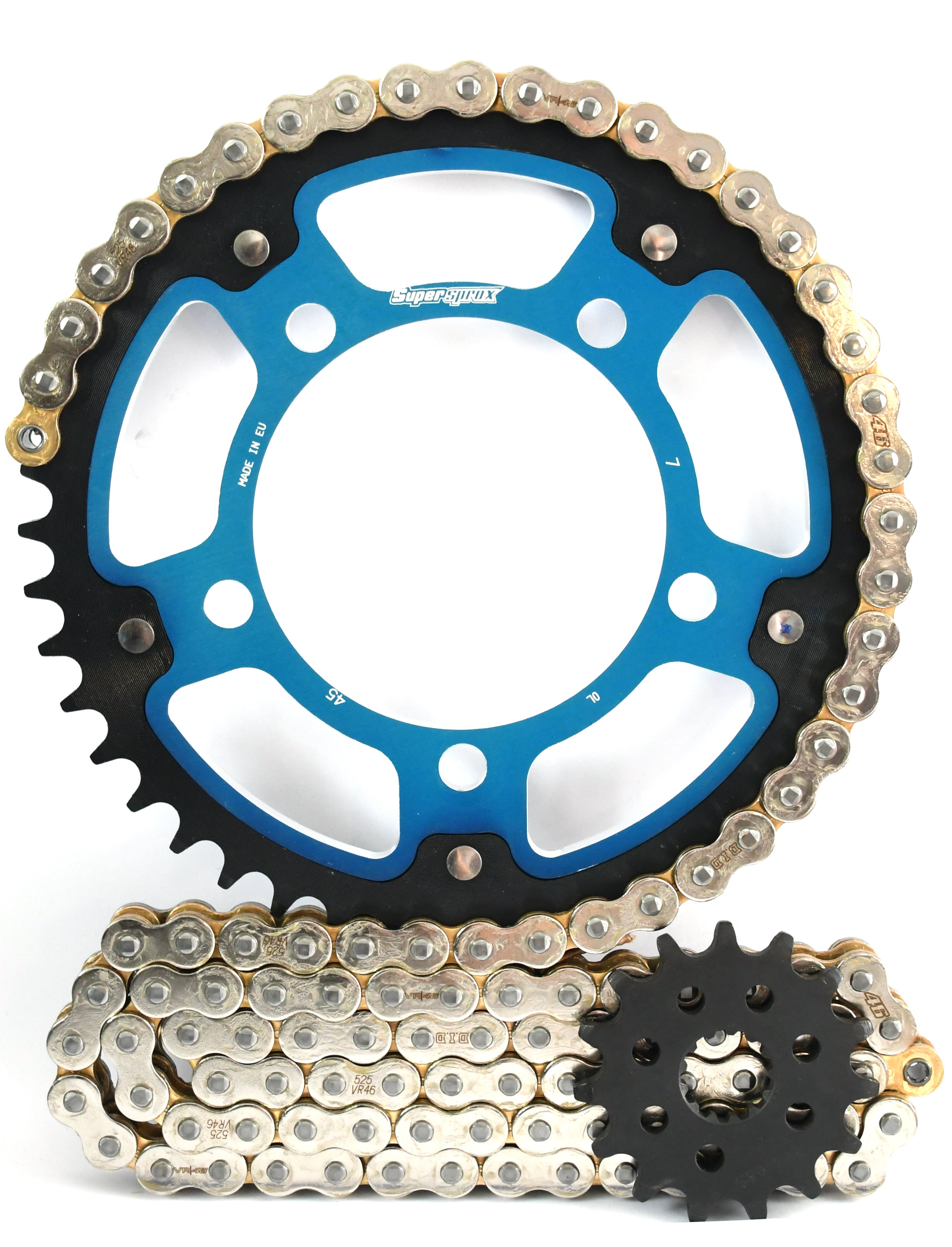 Supersprox 520 Conversion Chain and Sprocket Kit - BMW S1000RR & R 2009-2018 - Choose Your Gearing