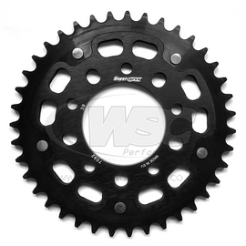 Buy black Supersprox Stealth 525 Pitch Rear Sprocket RST-7092:39 - (525, 76mm Centre, 100mm PCD)