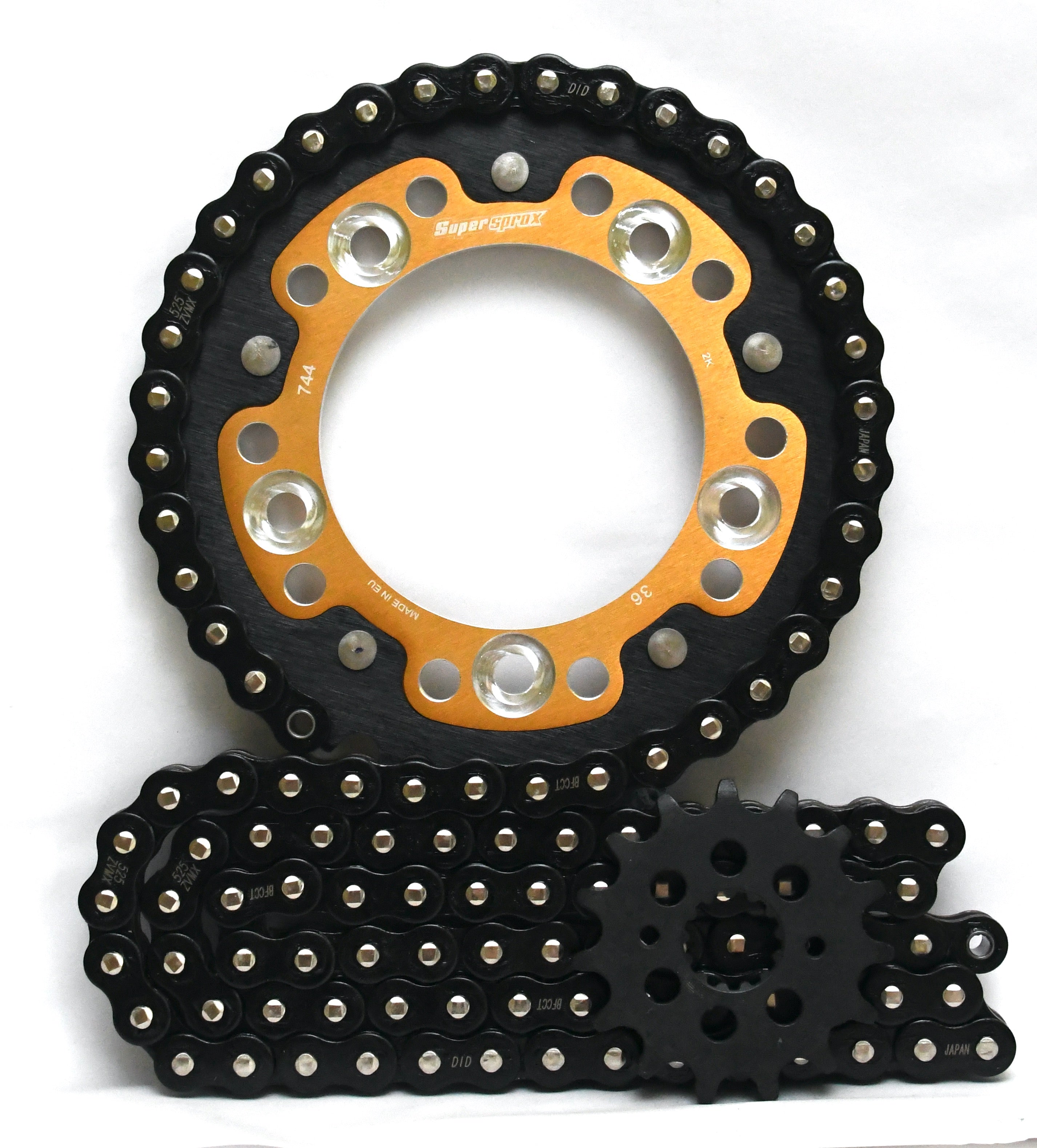 Supersprox Stealth and DID Chain & Sprocket Kit for Ducati 999 Inc R/S 2003-2006 - Standard Gearing