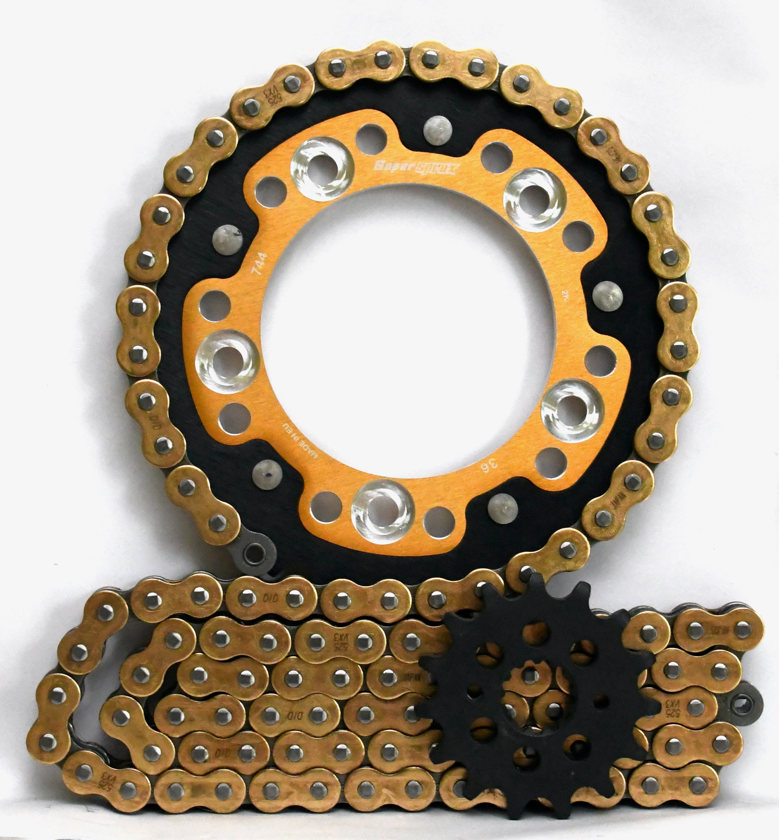 Supersprox Stealth and DID Chain & Sprocket Kit for Ducati 999 Inc R/S 2003-2006 - Standard Gearing