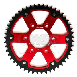 Buy red Supersprox Stealth Rear Sprocket RST-765:49