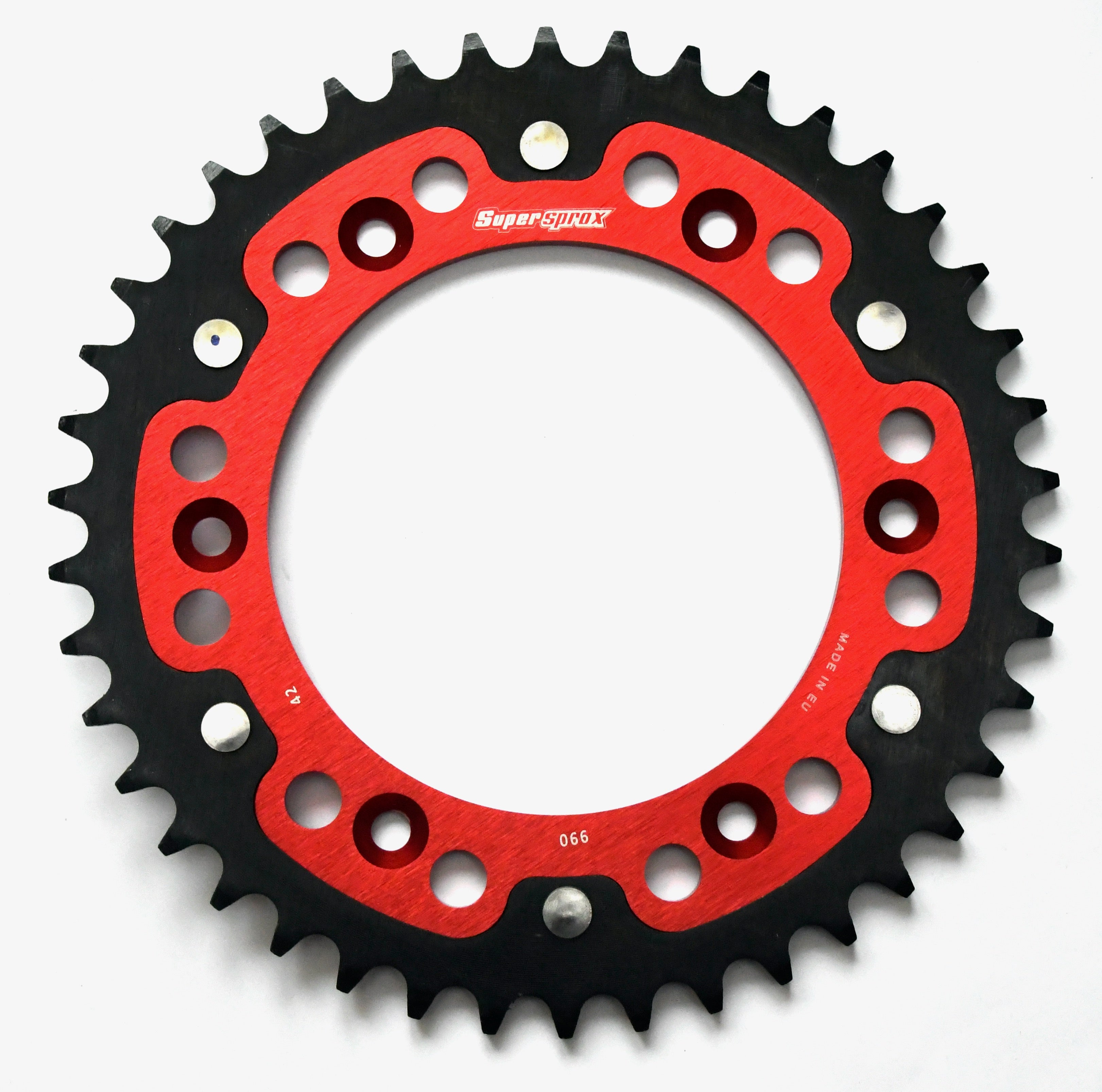 Buy red Supersprox Stealth Rear Sprocket RST-990:42