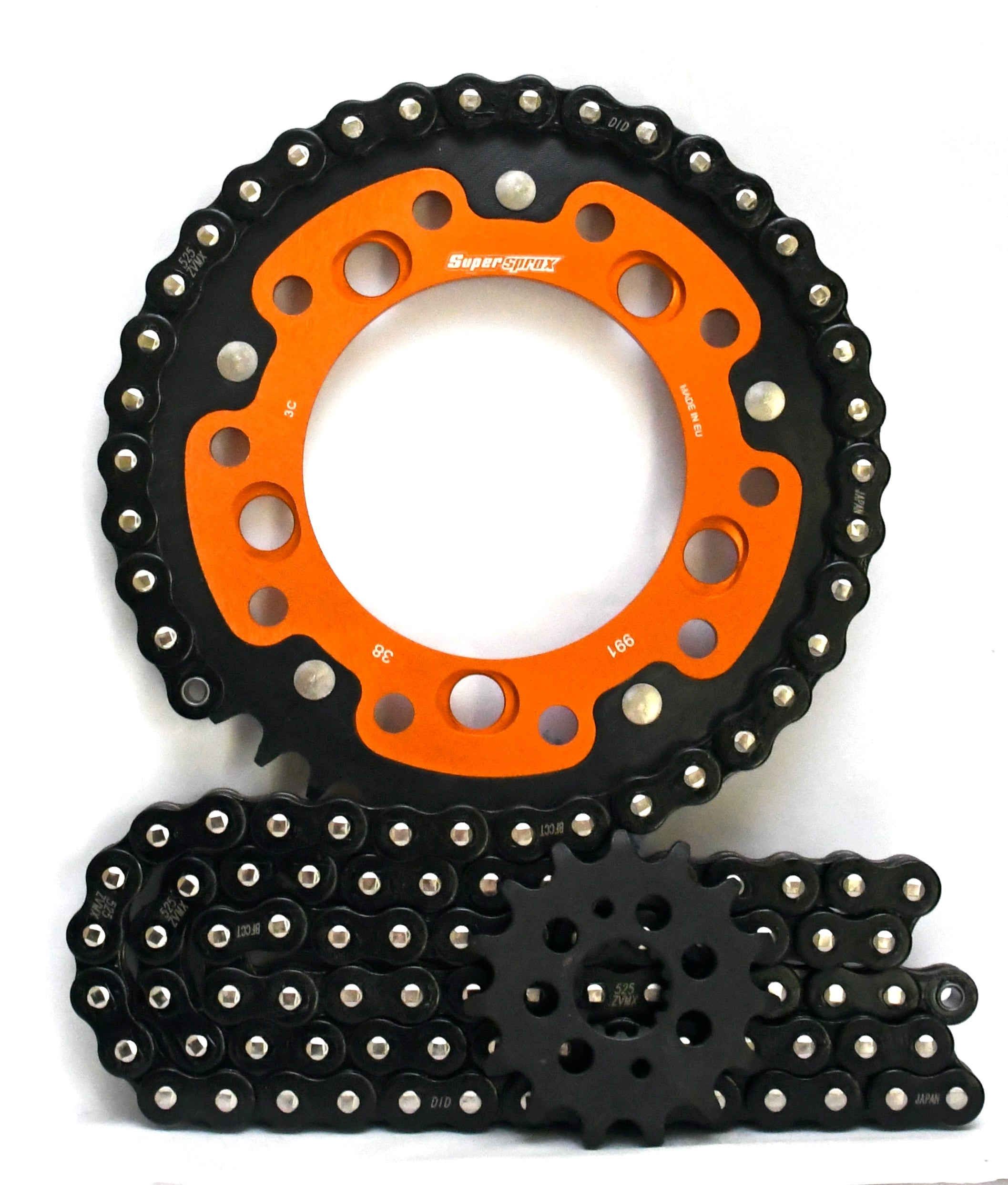 Supersprox Chain & Sprocket Kit for KTM 1190 RC8 R 09-15 - Standard Gearing