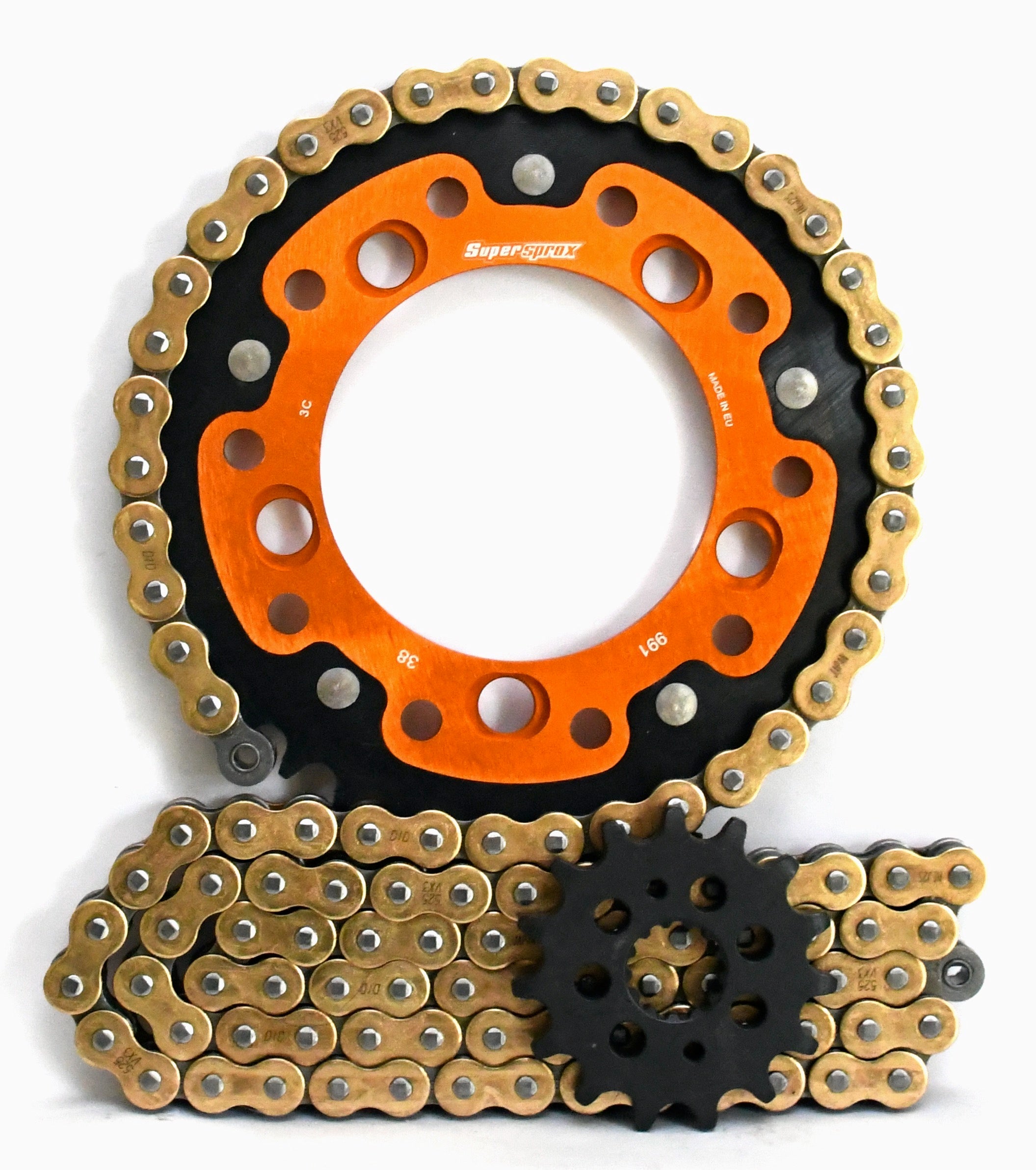 Supersprox Chain & Sprocket Kit for KTM 990 Superduke (Inc R) 05-13 - Standard Gearing