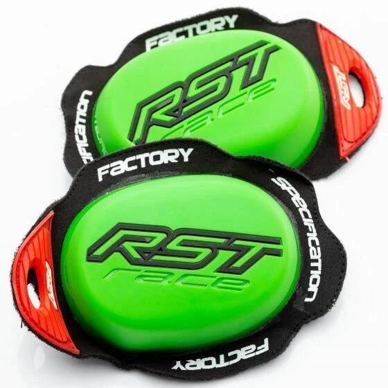 RST 1924 Factory Reverse Knee Sliders with Red Pull Tab Pair - colour options
