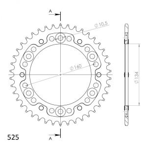 Supersprox Stealth Rear Sprocket RST-1307:42