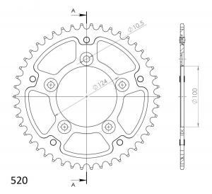 Supersprox Rear Sprocket 743 - Choose Your Gearing