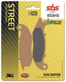 SBS 859HS Street Sinter Brake Pads (Full Front Set - 2 Packs)-3