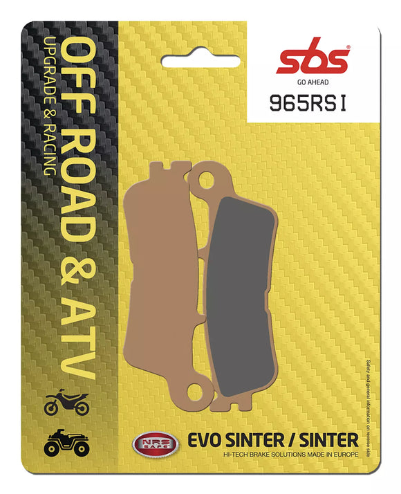 SBS 965RSI Racing Sinter Off-Road Brake Pads (1 Set)