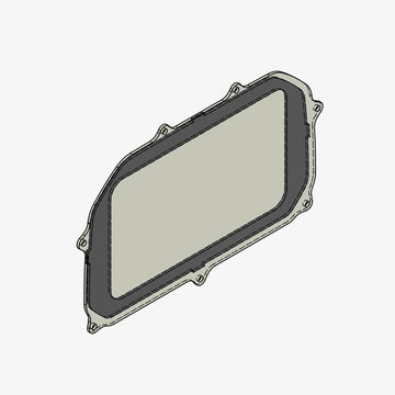 Bonamici Racing Dash Protector Replacement Screen for DCP08