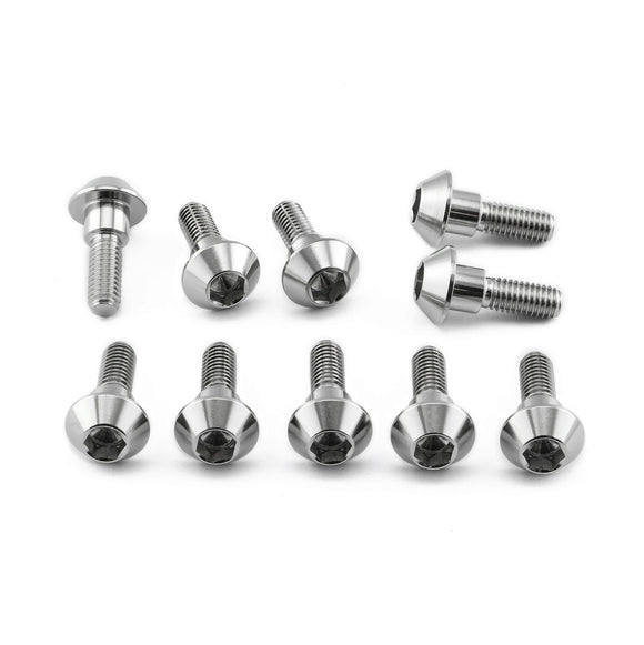 Pro-Bolt Stainless Steel Disc Bolt Kit 10x M6x20mm for Yamaha