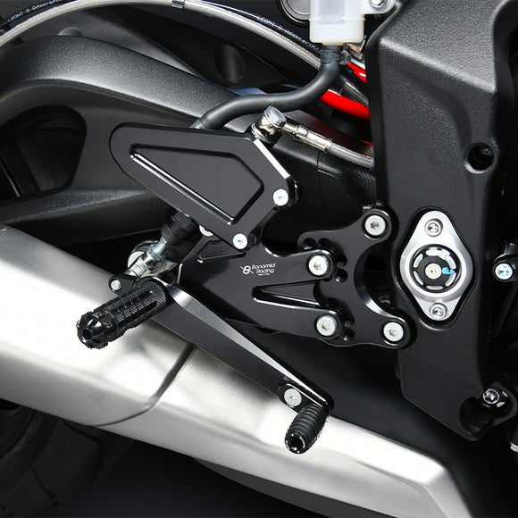 Bonamici Adjustable Rearsets Triumph Street Triple 765R 765RS Moto2 2023>
