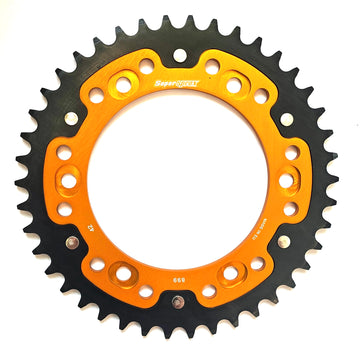 Supersprox Stealth Rear Sprocket RST-899:42 - Golden Orange