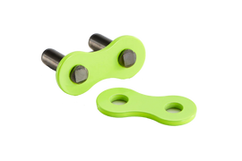 DID 525 VR46 Rossi Edition Hollow Rivet Chain Link (Fluro Yellow)