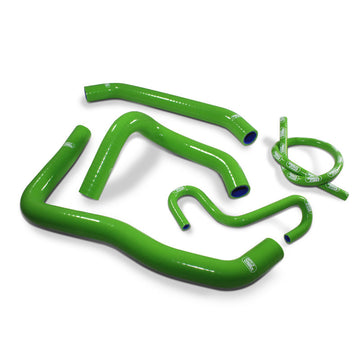Buy green Samco Sport Silicone 5 Piece Radiator Coolant Hose Kit for Kawasaki Ninja ZX-4R 23> ZX-25R 20> KAW-97