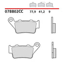 Brembo Carbon Ceramic Brake Pads 07BB02CC - Rear-3